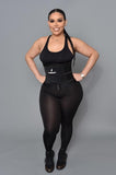 Double snatch - Compression and Back support belt-Double belt waist trainer-Snatched Fitness