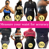 Double snatch - Compression and Back support belt-Double belt waist trainer-Snatched Fitness